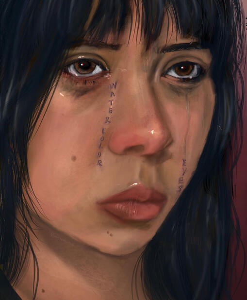 watercolor eyes