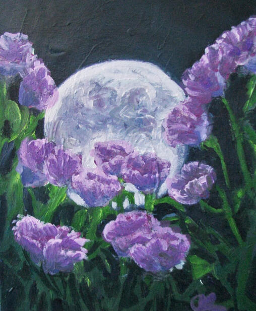 flowers in motion